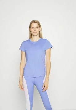 Nike Performance ONE SLIM - Sports T-shirt - Light Thistle/white