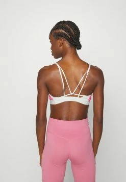 Nike Performance INDY LOGO BRA - Medium Support Sports Bra - Sail/desert Berry/pinksicle -Nike Performance store 8dd37f38f19840a4a9d3bc96a275e55f