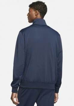 Nike Performance COURT HERITAGE JACKET - Fleece Jacket - Obsidian -Nike Performance store 8e54d52d00a24b37a8fc508198d21966