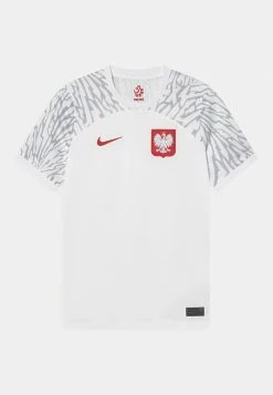Nike Performance POLSKA STADIUM HOME UNISEX - National Team Wear - White/sport Red