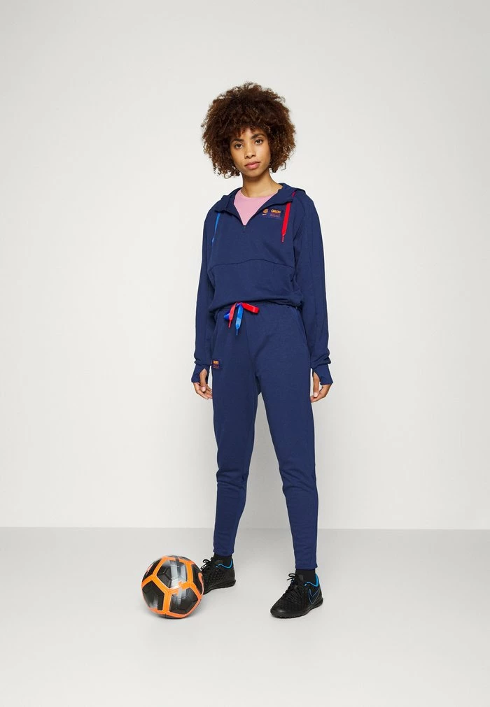 Nike Performance FC BARCELONA TRAVEL PANT - Club Wear - Blue Void/vivid Orange 2 Nike Performance FC BARCELONA TRAVEL PANT - Club Wear - Blue Void/vivid Orange - Image 2