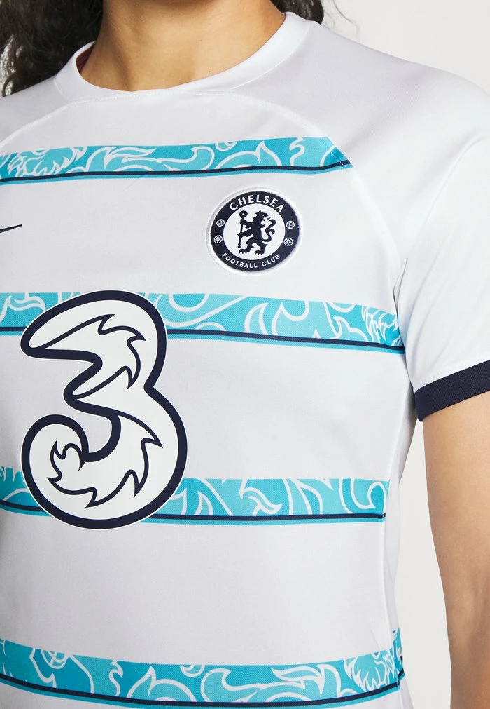 Nike Performance CHELSEA LONDON STADIUM AWAY - Football Shirt - White/college Navy 5 Nike Performance CHELSEA LONDON STADIUM AWAY - Football Shirt - White/college Navy - Image 5