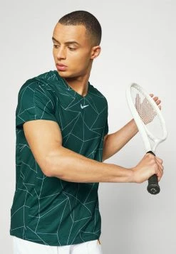 Nike Performance ADVANTAGE - Sports T-shirt - Pro Green/white -Nike Performance store 8f14eadc8ba647fa849cd6708c1c90dc