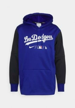 Nike Performance MLB LA DODGERS CITY CONNECT THERMA HOODIE - Hoodie - Deep Royal Blue/pitch Blue -Nike Performance store 8f231a1ff63a4a8abf12cea0f1f7aea9