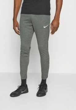 Nike Performance ACADEMY - Tracksuit Bottoms - Cargo Khaki/summit White