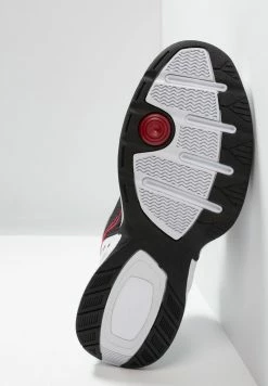 Nike Performance AIR MONARCH IV - Trainers - White/black/varsity Red -Nike Performance store 8f47d828d30c4611a7f590159d336cc3