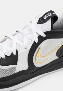 Nike Performance KYRIE LOW 5 - Basketball Shoes - White/metallic Gold/black -Nike Performance store 8fdb1ac832e44a5d84f5cd1092176527