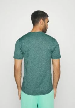 Nike Performance STATIC - Sports T-shirt - Armory Navy/light Menta Heather/black -Nike Performance store 9042ee20f33b407fb649bc5e4f47b711