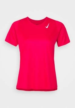 Nike Performance RACE - Sports T-shirt - Mystic Hibiscus/reflective Silver -Nike Performance store 9085335e8e4449ea9a599dfa3f89da88