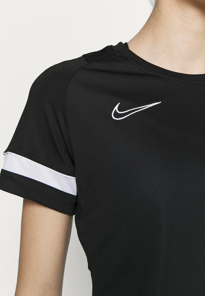 Nike Performance ACADEMY - Sports T-shirt - Black/white 4 Nike Performance ACADEMY - Sports T-shirt - Black/white - Image 4