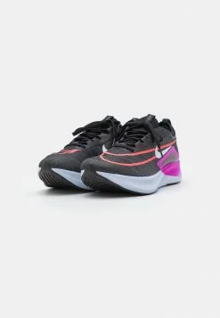 Nike Performance ZOOM FLY - Neutral Running Shoes - Black/anthracite/hyper Violet/flash Crimson/grey -Nike Performance store 90e4f73f5f5544dcbf981f1457e74548