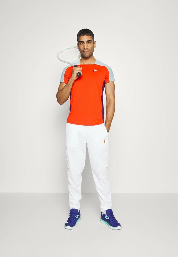 Nike Performance ADVANTAGE SLAM - Sports T-shirt - Team Orange/glacier Blue/white 2 Nike Performance ADVANTAGE SLAM - Sports T-shirt - Team Orange/glacier Blue/white - Image 2