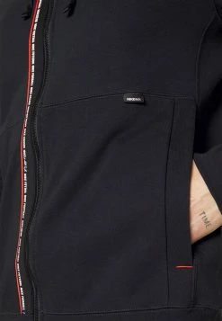 Nike Performance FC TRIBUNA HOODIE - Zip-up Sweatshirt - Black/habanero Red/white -Nike Performance store 9180744a144c4e00b919c35426f13303