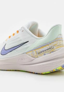 Nike Performance AIR WINFLO 9 PRM - Neutral Running Shoes - White/light Thistle/barely Green/university Gold/light Soft Pink/ghost Green -Nike Performance store 9190212693bf47a591a83b5feb02bdea