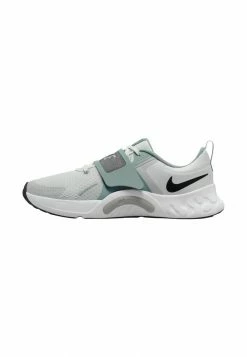 Nike Performance RENEW RETALIATION 4 - Training Shoe - Photon Dust Light Smoke Grey Aviator Grey Black