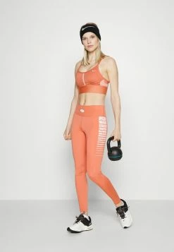 Alternative view of Nike Performance INDY BRA - Medium Support Sports Bra - Madder Root/white