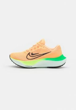 Nike Performance WMNS ZOOM FLY 5 - Neutral Running Shoes - Total Orange/black/bright Crimson/white/ghost Green
