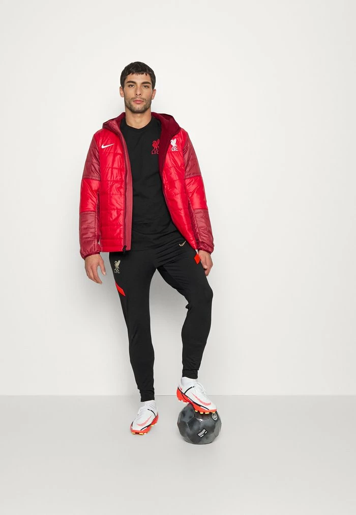 Nike Performance LIVERPOOL FC STRIKE PANT - Tracksuit Bottoms - Black/bright Crimson/mystic Stone 2 Nike Performance LIVERPOOL FC STRIKE PANT - Tracksuit Bottoms - Black/bright Crimson/mystic Stone - Image 2