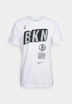 Nike Performance NBA BROOKLYN NETS CITY TEE - Club Wear - White -Nike Performance store 92ec3bb2a4fe401abbdcb1e85d53f2ca
