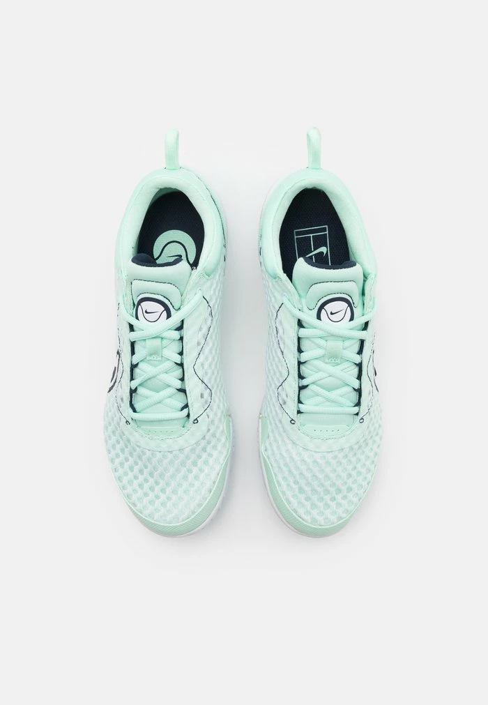 Nike Performance COURT ZOOM PRO - Multicourt Tennis Shoes - Mint Foam/obsidian/white 4 Nike Performance COURT ZOOM PRO - Multicourt Tennis Shoes - Mint Foam/obsidian/white - Image 4