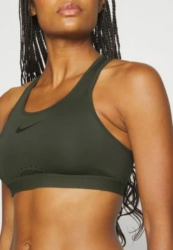 Nike Performance BRA - High Support Sports Bra - Cargo Khaki/sequoia -Nike Performance store 938278fc04364349a0bd98063250b25d