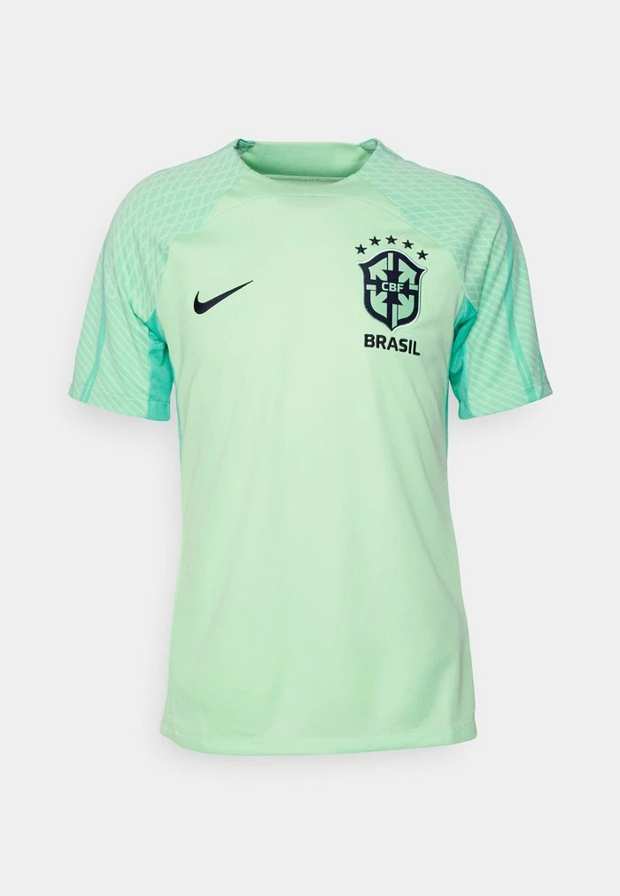 Nike Performance BRASIL CBF STRIKE - National Team Wear - Cucumber Calm/light Menta/blackened Blue 4 Nike Performance BRASIL CBF STRIKE - National Team Wear - Cucumber Calm/light Menta/blackened Blue - Image 4