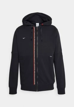 Nike Performance FC TRIBUNA HOODIE - Zip-up Sweatshirt - Black/habanero Red/white -Nike Performance store 94386d76cf2b4f93bd33db031ad059d2
