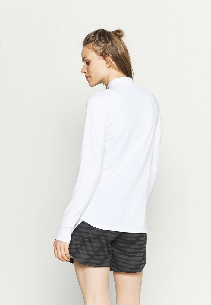 Nike Performance ACADEMY DRIL - Sweatshirt - White/black 3 Nike Performance ACADEMY DRIL - Sweatshirt - White/black - Image 3