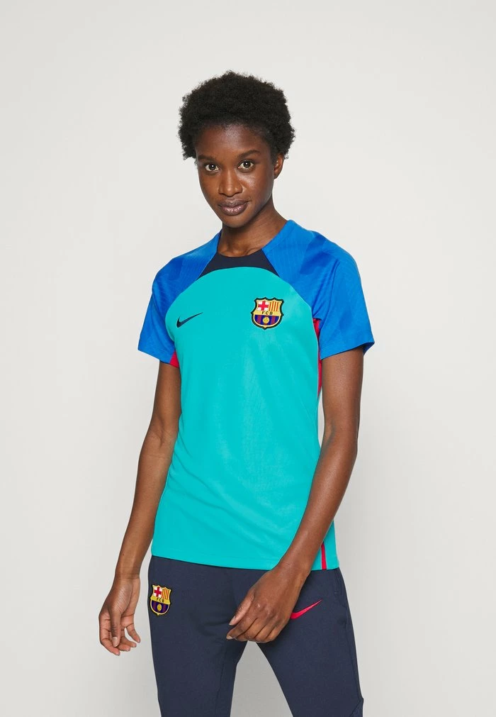 Nike Performance FC BARCELONA STRIKE - Club Wear - Oracle Aqua/signal Blue/obsidian 1 Nike Performance FC BARCELONA STRIKE - Club Wear - Oracle Aqua/signal Blue/obsidian