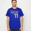 Nike Performance NBA DALLAS MAVERICKS LUKA DONCIC NAME AND NUMBER TEE - Print T-shirt - Game Royal