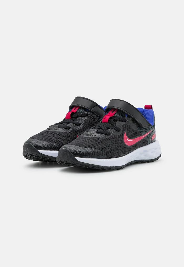 Nike Performance REVOLUTION 6 NN UNISEX - Neutral Running Shoes - Black/very Berry/lapis 2 Nike Performance REVOLUTION 6 NN UNISEX - Neutral Running Shoes - Black/very Berry/lapis - Image 2