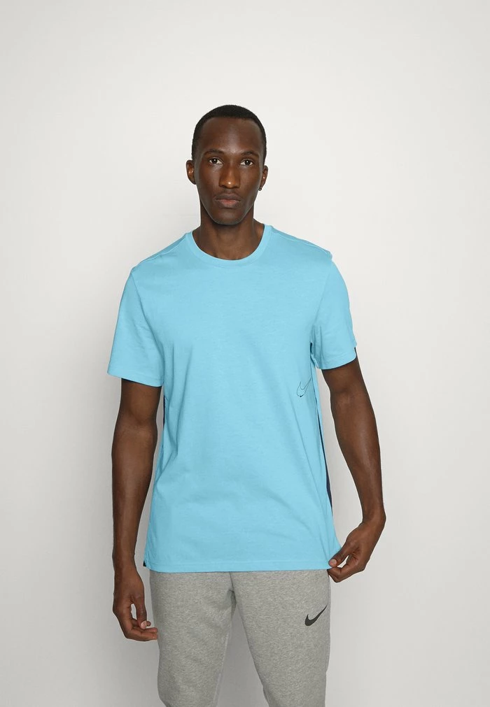 Nike Performance DRY TOP - Sports T-shirt - Blue Chill/midnight Navy 1 Nike Performance DRY TOP - Sports T-shirt - Blue Chill/midnight Navy