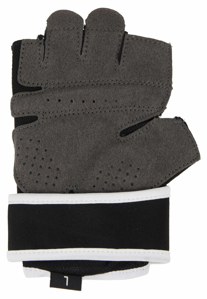 Nike Performance GYM PREMIUM FITNESS GLOVES - Fingerless Gloves - Black/white 4 Nike Performance GYM PREMIUM FITNESS GLOVES - Fingerless Gloves - Black/white - Image 4