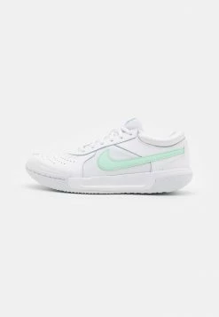 Nike Performance COURT ZOOM LITE 3 - Multicourt Tennis Shoes - White/mint Foam
