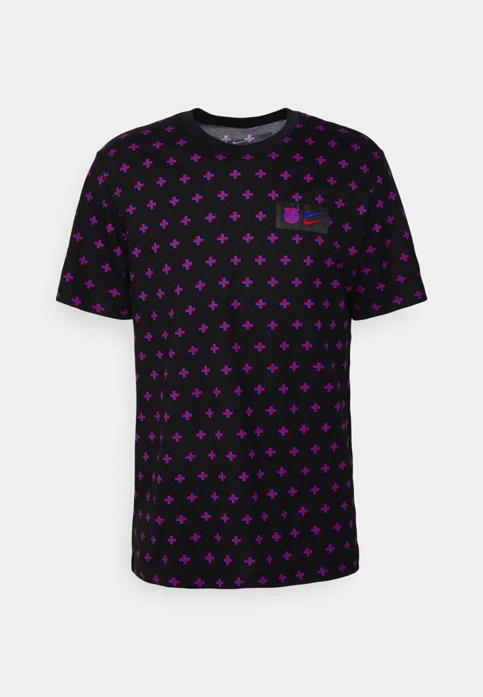 Nike Performance FC BARCELONA VOICE TEE - Club Wear - Black 4 Nike Performance FC BARCELONA VOICE TEE - Club Wear - Black - Image 4