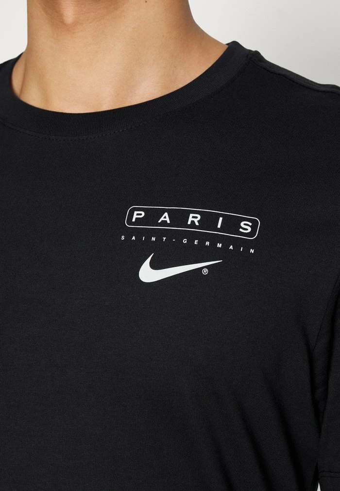 Nike Performance PARIS ST GERMAIN TEE - Club Wear - Black 5 Nike Performance PARIS ST GERMAIN TEE - Club Wear - Black - Image 5