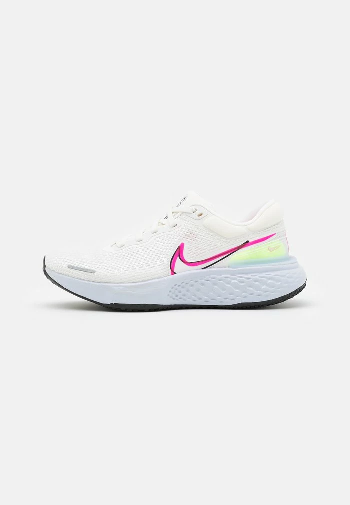 Nike Performance ZOOMX INVINCIBLE RUN - Neutral Running Shoes - Phantom/black/football Grey/volt/pollen/pink Blast 1 Nike Performance ZOOMX INVINCIBLE RUN - Neutral Running Shoes - Phantom/black/football Grey/volt/pollen/pink Blast