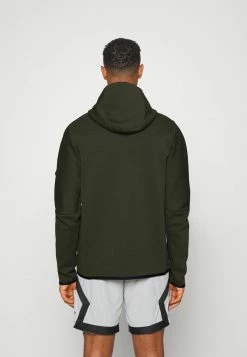 Nike Performance PARIS ST GERMAIN HOODIE - Zip-up Sweatshirt - Cargo Khaki/white -Nike Performance store 971f1ef854ca4f948521f05e4c2ed588