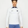 Nike Performance PARIS GERMAIN STRIKE ELITE DRILL - Long Sleeved Top - White/midnight Navy