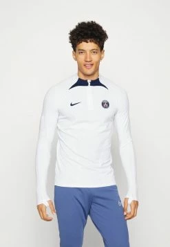 Nike Performance PARIS GERMAIN STRIKE ELITE DRILL - Long Sleeved Top - White/midnight Navy