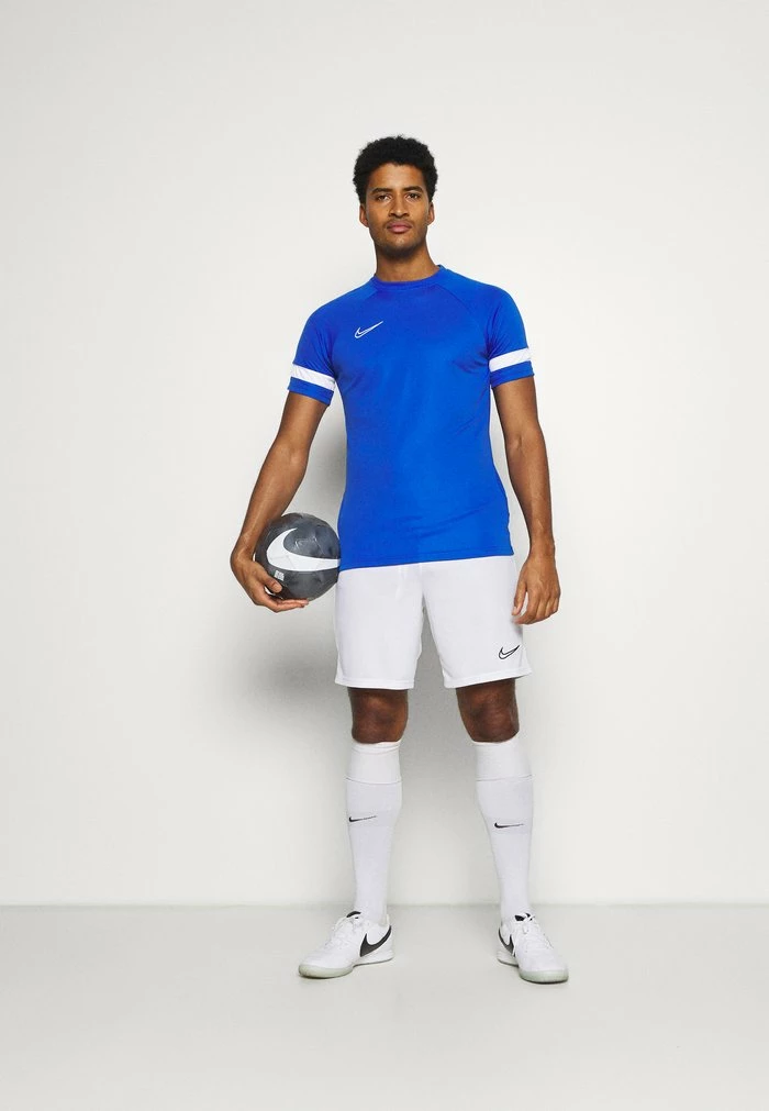 Nike Performance ACADEMY 21 - Sports T-shirt - Game Royal/white 2 Nike Performance ACADEMY 21 - Sports T-shirt - Game Royal/white - Image 2