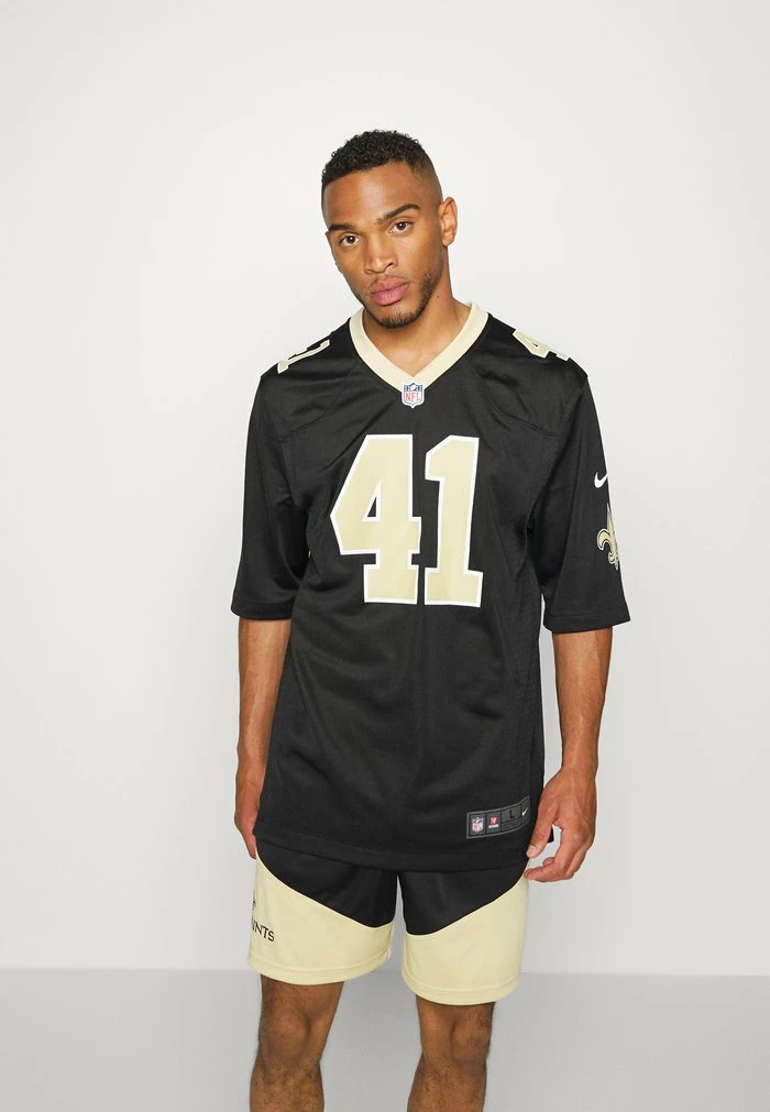 Nike Performance NFL NEW ORLEANS GAME TEAM COLOUR PLAYER KAMARA - Club Wear - Black 1 Nike Performance NFL NEW ORLEANS GAME TEAM COLOUR PLAYER KAMARA - Club Wear - Black