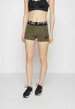 Nike Performance SHORT - Sports Shorts - Medium Olive/black