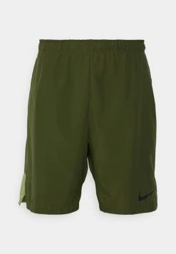 Nike Performance SHORT - Sports Shorts - Rough Green Alligator/black -Nike Performance store 992c66d7ac254e7b9ea8deac192f6f05