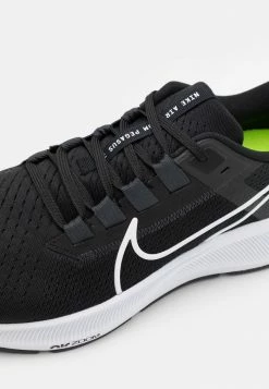 Nike Performance AIR ZOOM PEGASUS 38 - Neutral Running Shoes - Black/white/anthracite/volt -Nike Performance store 993827822cb14677912a65cff1b5f178