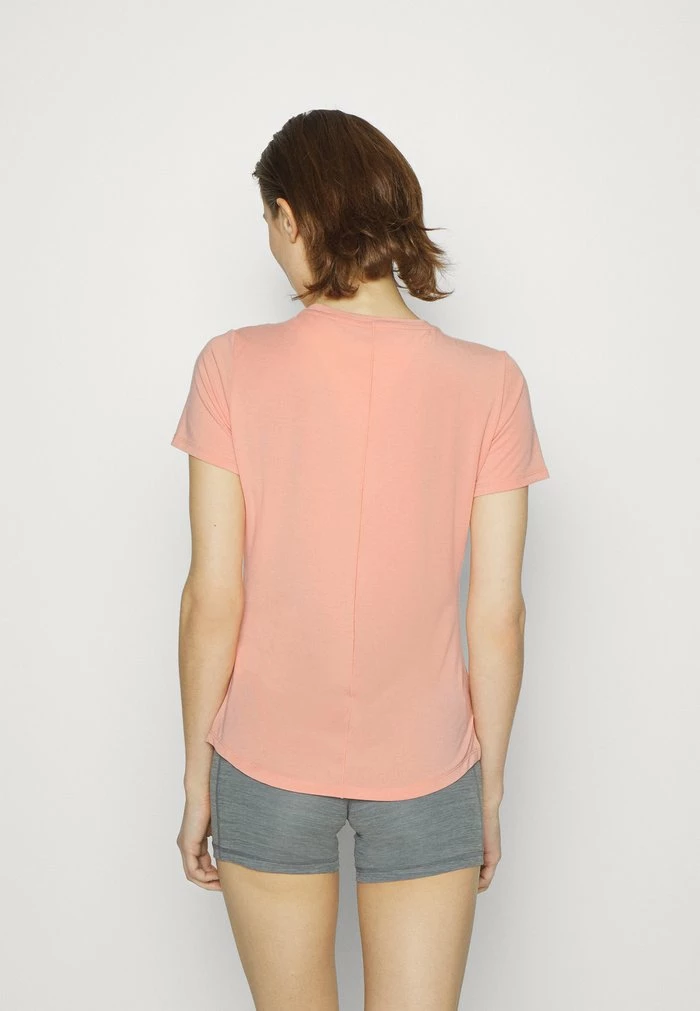 Nike Performance W NK ONE LUXE DF SS STD - Basic T-shirt - Light Madder Root/silver 3 Nike Performance W NK ONE LUXE DF SS STD - Basic T-shirt - Light Madder Root/silver - Image 3