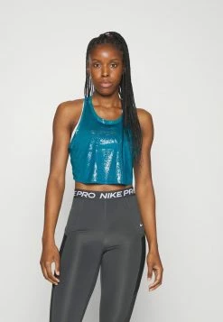 Nike Performance ONE TANK - Top - Bright Spruce/black