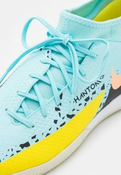 Nike Performance PHANTOM GT2 ACADEMY DYNAMIC FIT IC - Indoor Football Boots - Glacier Ice/yellow Strike/sunset Glow/black -Nike Performance store 99954c59269843079aa47c813836ca0c