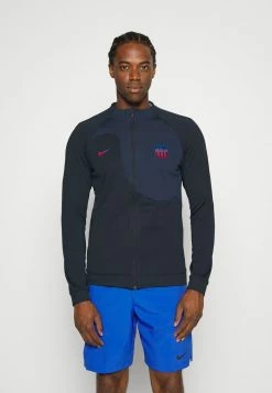 Nike Performance FC BARCELONA ACADEMY ANTHEM JACKET - Training Jacket - Obsidian/midnight Navy/university Red