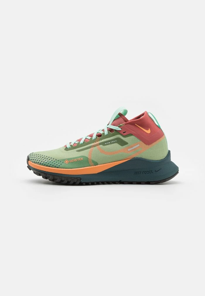 Nike Performance REACT PEGASUS TRAIL 4 GTX - Trail Running Shoes - Alligator/orange Trance/mint/canyon Rust/black 1 Nike Performance REACT PEGASUS TRAIL 4 GTX - Trail Running Shoes - Alligator/orange Trance/mint/canyon Rust/black